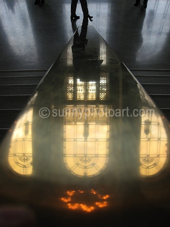 Reflection in a Banister, Detroit Institute of Art
