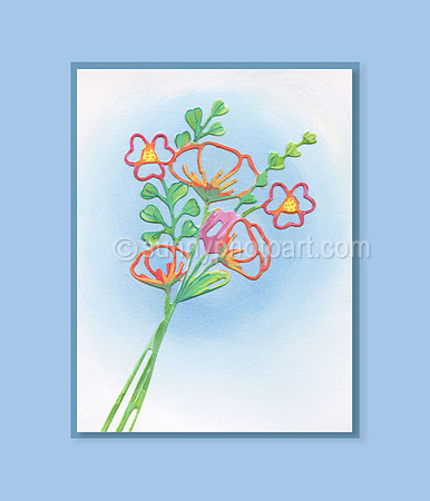 Whispers of Love: Greeting Card 12