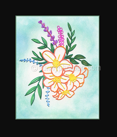 Whispers of Love: Greeting Card 42