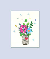 Whispers of Love: Greeting Card 18