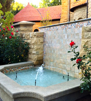 Corner Fountain, Palo Alto, CA