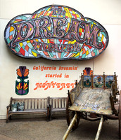Dream Theatre Sign, Custom House Plaza, Monterey, CA
