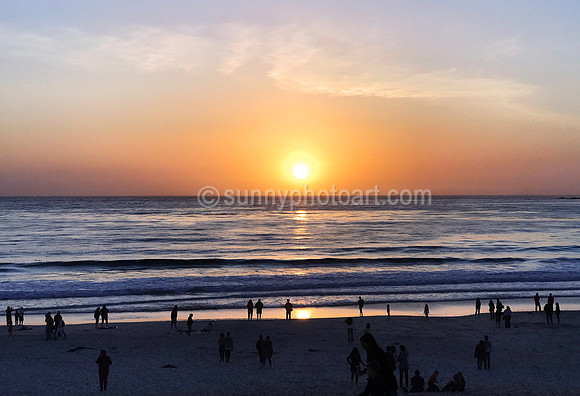 Watching Sunset, Carmel, CA