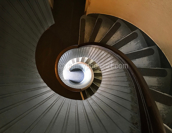 Stairs to Light, Old Point Loma Lighthouse, San Diego, CA