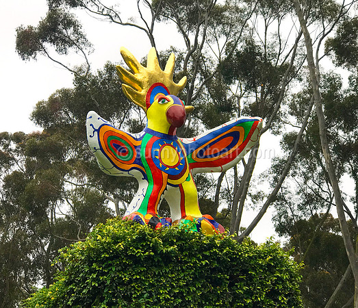 Sun God by Niki de Saint Phalle, UC San Diego, CA