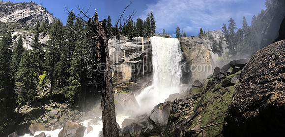 Vernal Falls, Yosemite, 2017