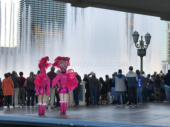 Water Show Watchers, Bellagio Fountain, Las Vegas, NV