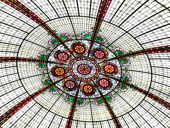 Stained Glass Dome, Paris Hotel, Las Vegas
