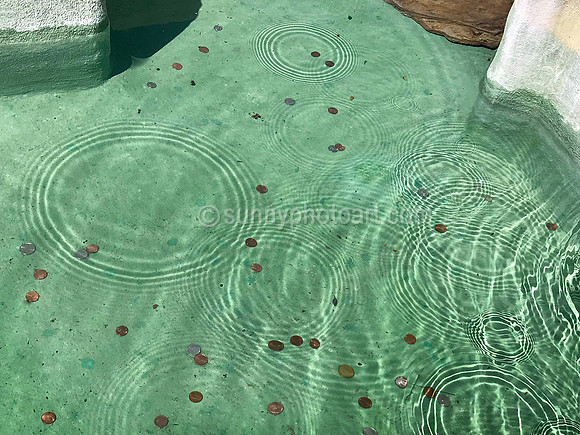 Wishes on the Fountain