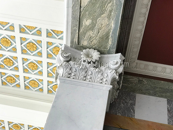 Ornate Corner, Getty Villa, Pacific Palisades, CA