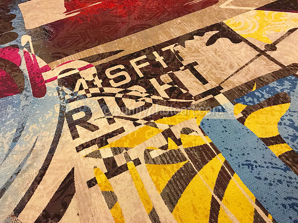 Misfit Right In; Carpet Detail, Cosmopolitan Hotel, Las Vegas, NV